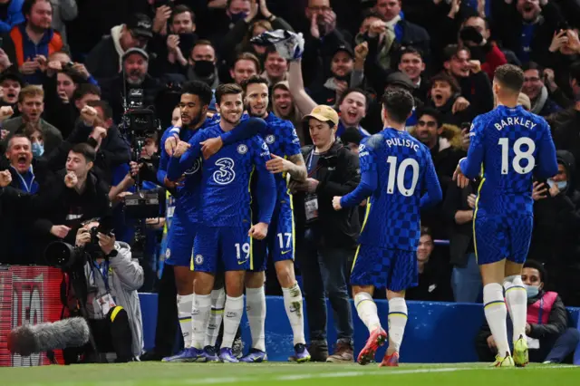 Mason Mount scores for Chelsea