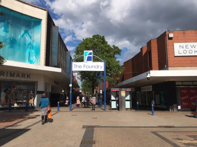 The Foundry Shopping Centre in Scunthorpe