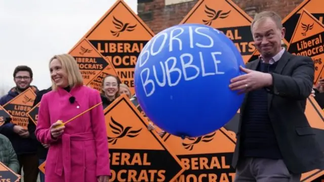 Helen Morgan and Tim Farron