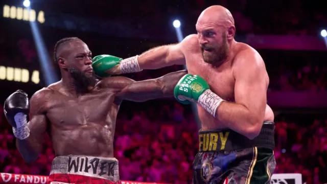 Tyson Fury and Deontay Wilder