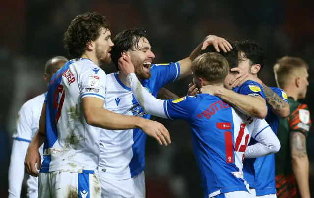 Blackburn celebrate