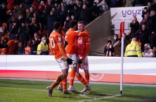 Blackpool celebrate