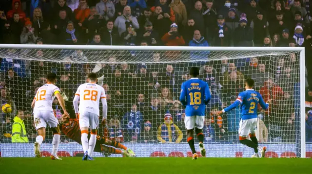 James Tavernier scores for Rangers