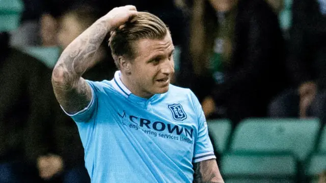 Dundee's Jason Cummings is not in the squad