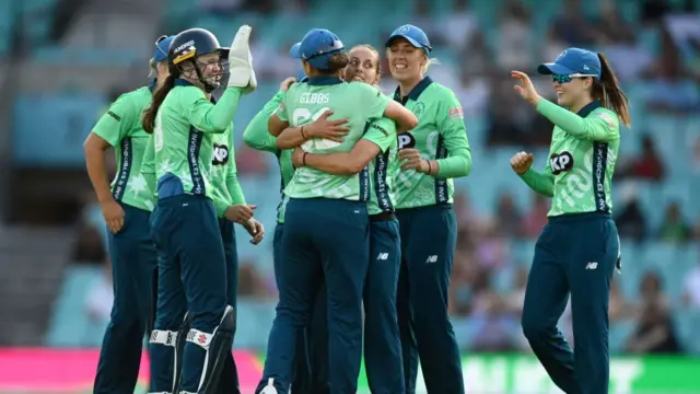 Oval Invincibles celebrate