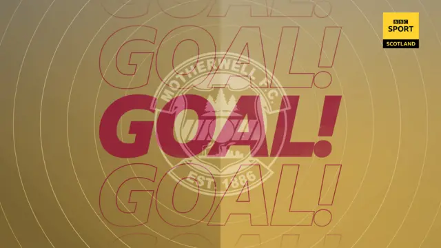 Motherwell goal graphic