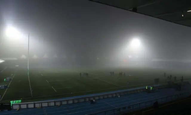 A misty Scotstoun