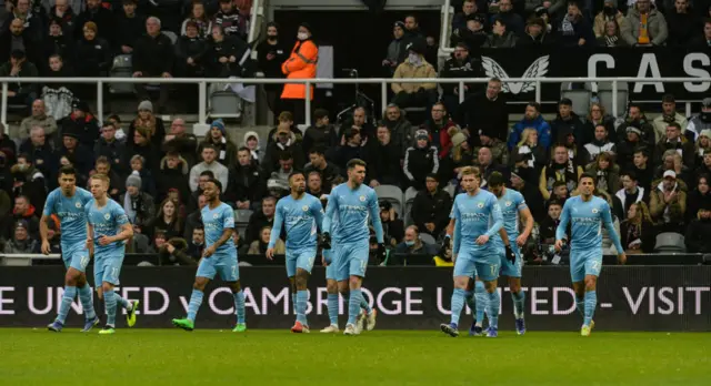 Cancelo doubles Man City lead