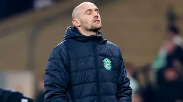 Hibs caretaker boss David Gray