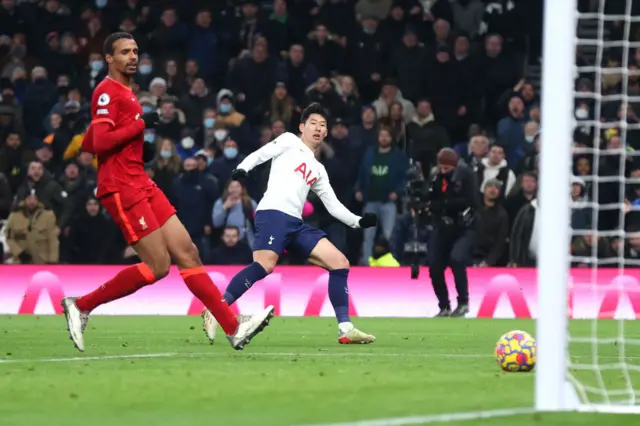 Son scores for Tottenham