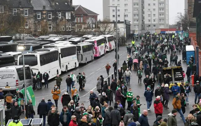 Fans at Hampden