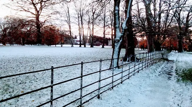 Snow in Hemingby