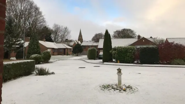 Snow in Binbrook