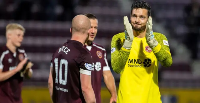 Craig Gordon has been in fine form for Hearts this season
