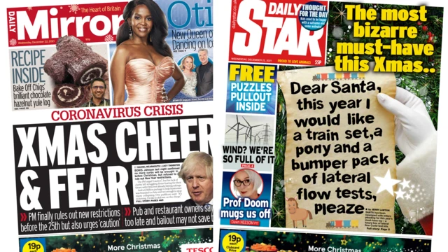 Mirror and Star front pages