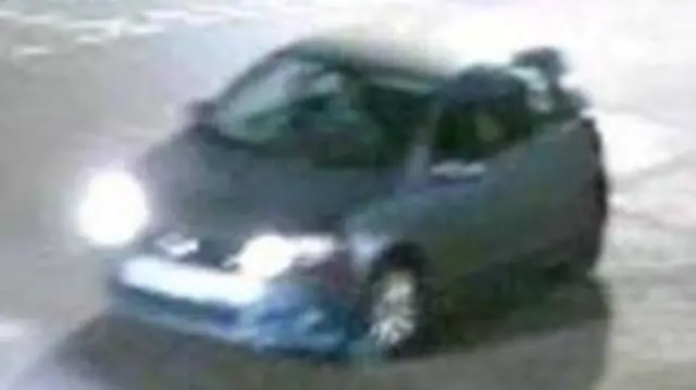 CCTV image of VW car