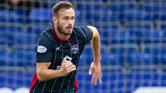 Keith Watson is back in from the start for Ross County