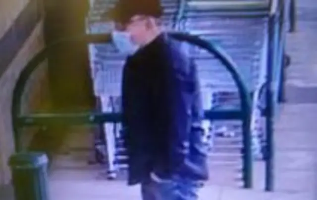 CCTV image of suspect