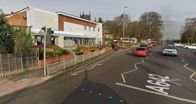 Tesco Express, in Wakefield Road, Swillington.