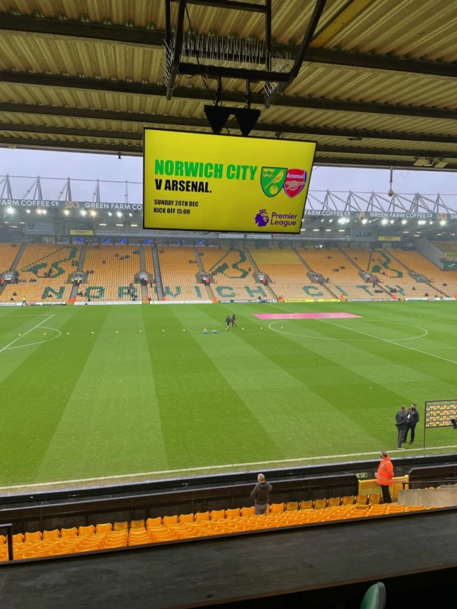 Norwich v Arsenal