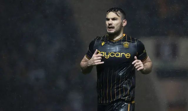 Tony Watt starts from the bench for Motherwell this afternoon