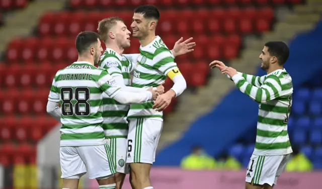 Nir Bitton celebrates a fine goal