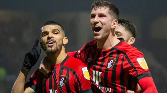 Bournemouth celebrate