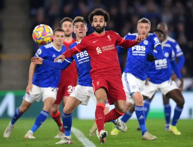 Mohamed Salah, Leicester, Liverpool