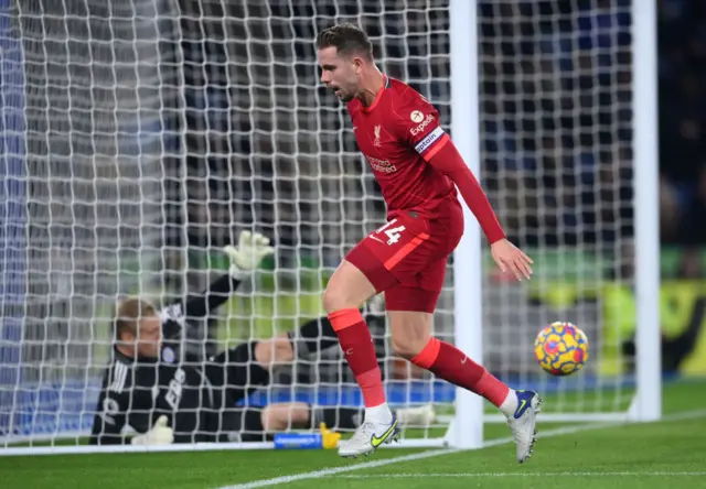Jordan Henderson, Liverpool, Leicester