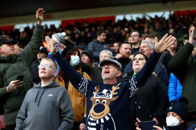 Tottenham fans