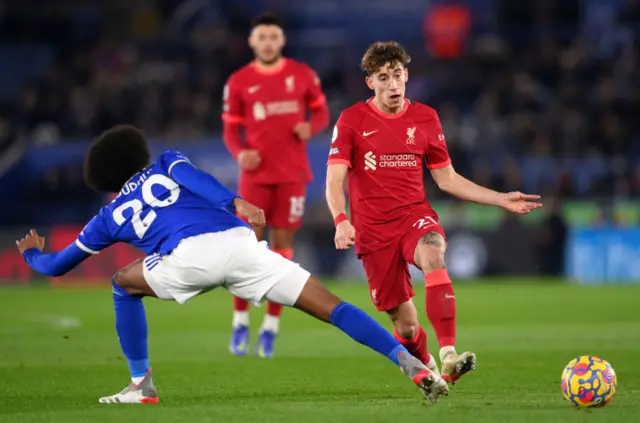 Kostas Tsimikas, Liverpool, Leicester