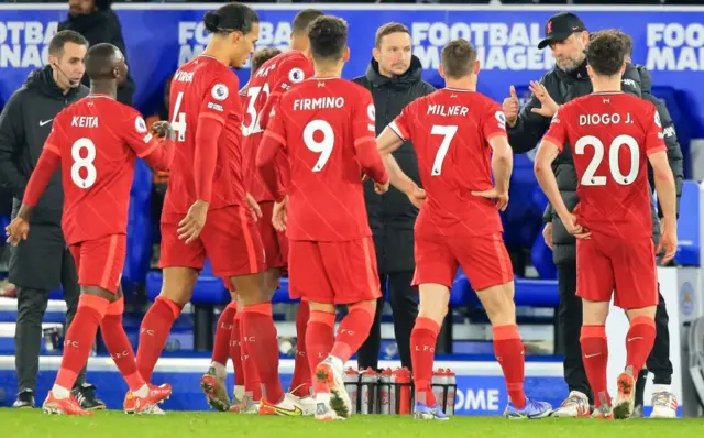 Leicester, Liverpool, Klopp