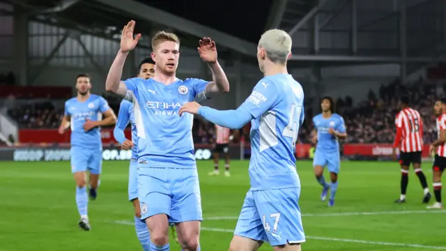 De Bruyne and Foden