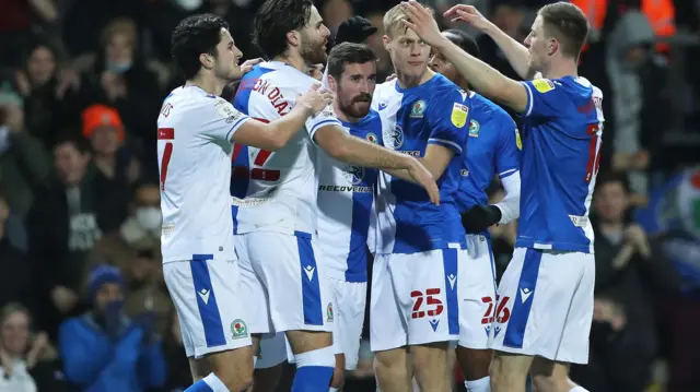 Blackburn celebrate