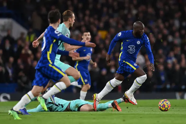Lukaku in possession