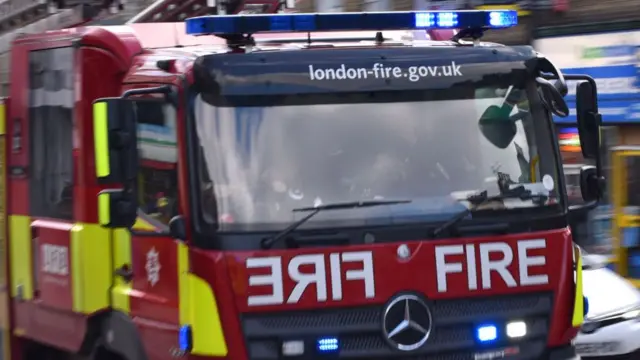 London fire engine