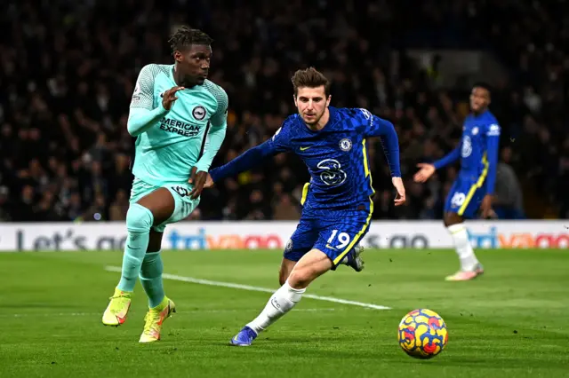 Yves Bissouma and Mason Mount