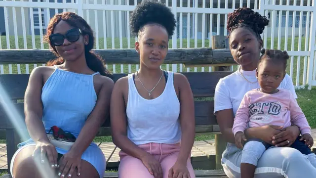 Sanele Shabalala (right) and her sisters do not want to be vaccinated