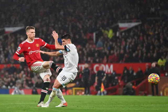 Scott McTominay scores for Manchester United