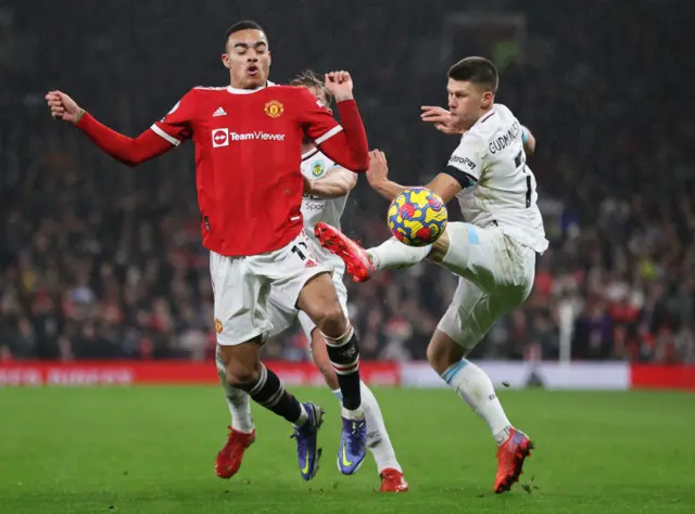 Manchester United's Mason Greenwood
