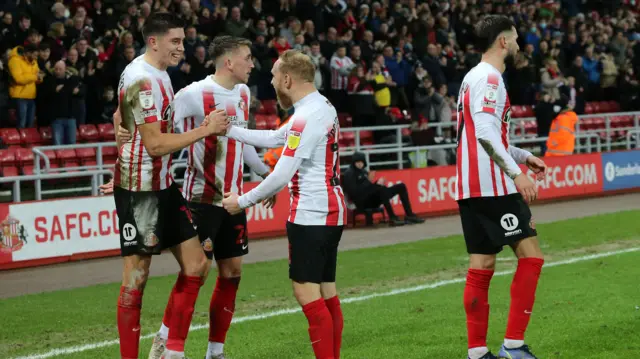 Sunderland celebrate