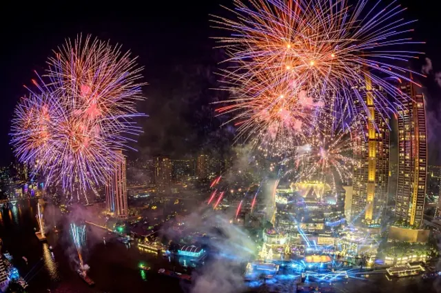 Fireworks in Bangkok