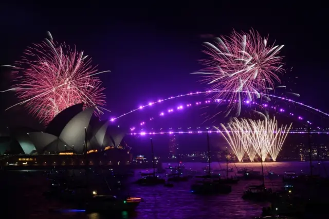 New Year's Eve celebrations in Sydney