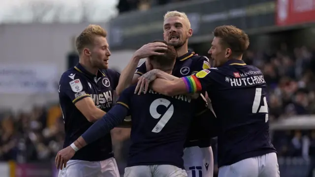 Millwall celebrate