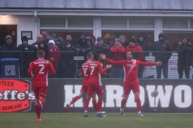 Morecambe celebrate