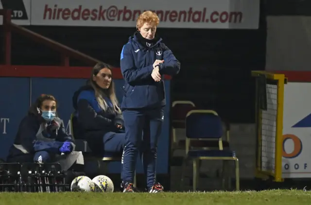 Glasgow City head coach Eileen Gleeson
