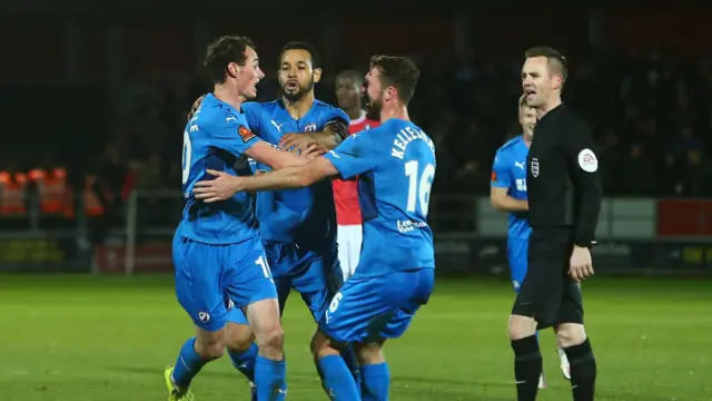 Chesterfield celebrate