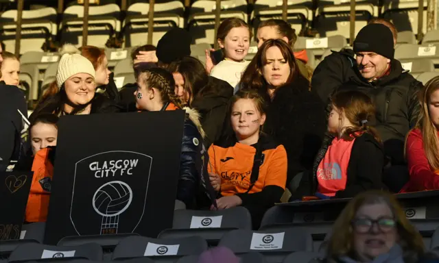 Glasgow City fans