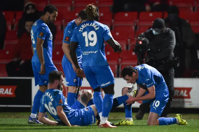 Chesterfield celebrate