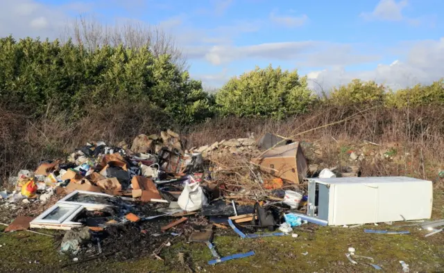 Generic picture of fly-tipping